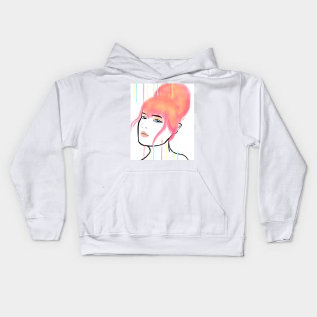 Letting it spill Kids Hoodie by CosmicArt